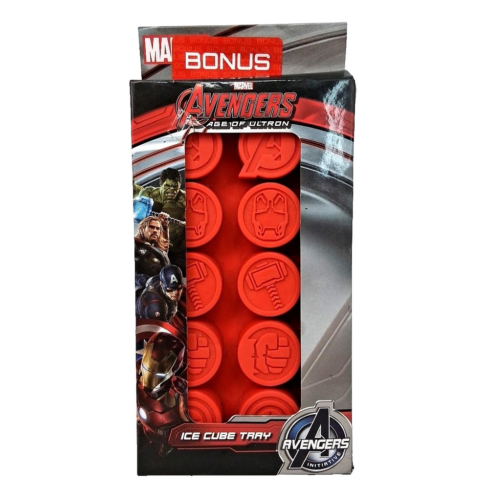 Avengers Age Of Ultron Silicone Ice Cube Tray Marvel Comics New In Box